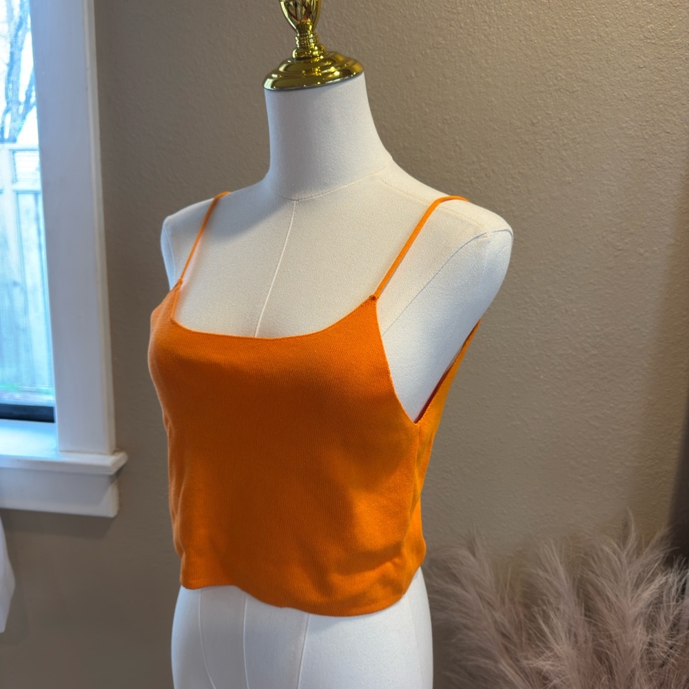 Orange Women's Camisole Top